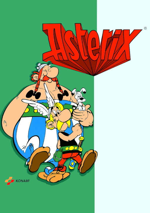 Asterix (ver EAD) Arcade Game Cover
